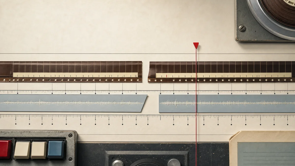 The Timeline Was Split, but the Audio Wasn't visual guide