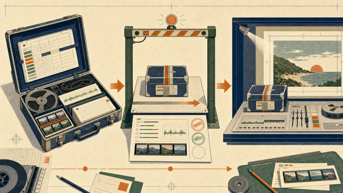 Edit the Project File. Let the Browser Finish the Video. visual guide